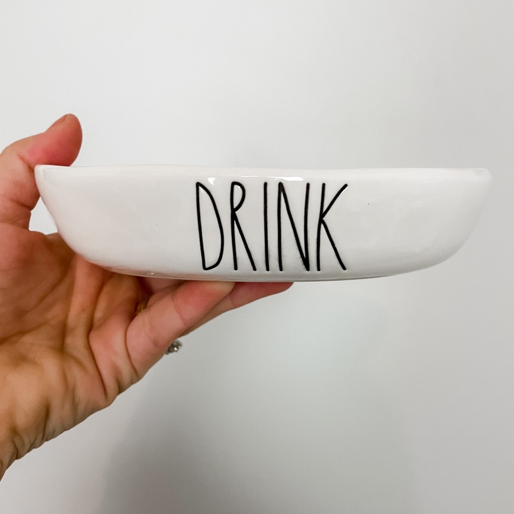 Rae Dunn Small Pet Water Bowl